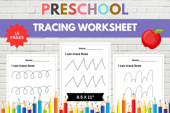 15 Tracing Line Worksheet: A Creative Guide for Young Learners