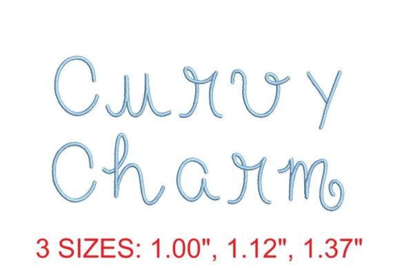 Curvy Charm: Elegant Embroidery for Timeless Projects