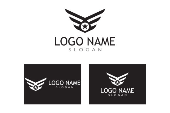 Military Logo Vector Design: Bold Typography for Strong Brands