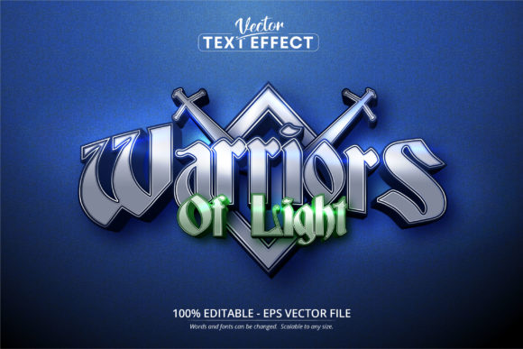 Mobile Game Style Text Effect