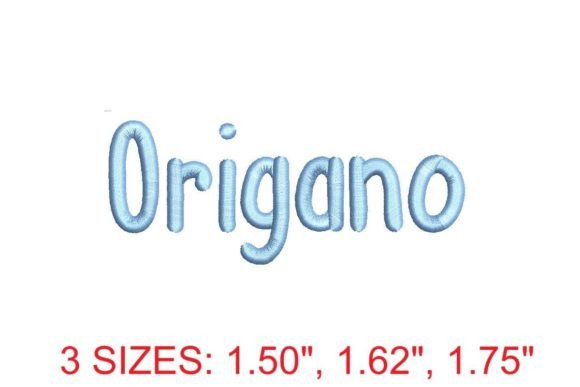 Origano Embroidery Font: Elevate Your Stitching